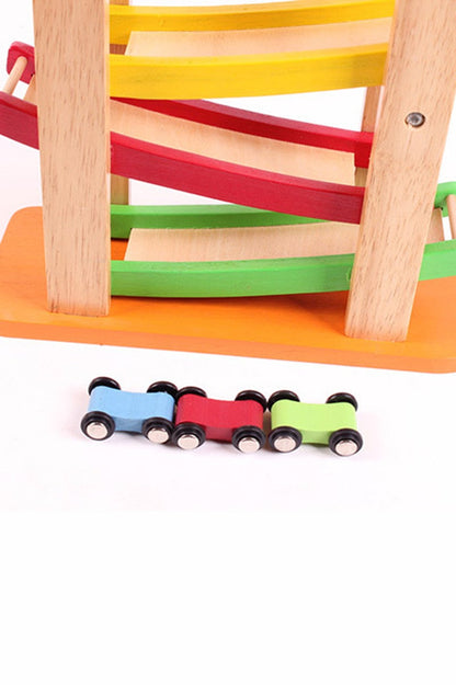 Wooden Race Track Car Ramp