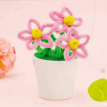 CraftBloom – Kleurrijk & Creatief – DIY Bloempot Knutselset
