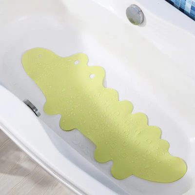 AquaJoy – Antidérapant et sûr – Tapis de bain enfant Crocodile