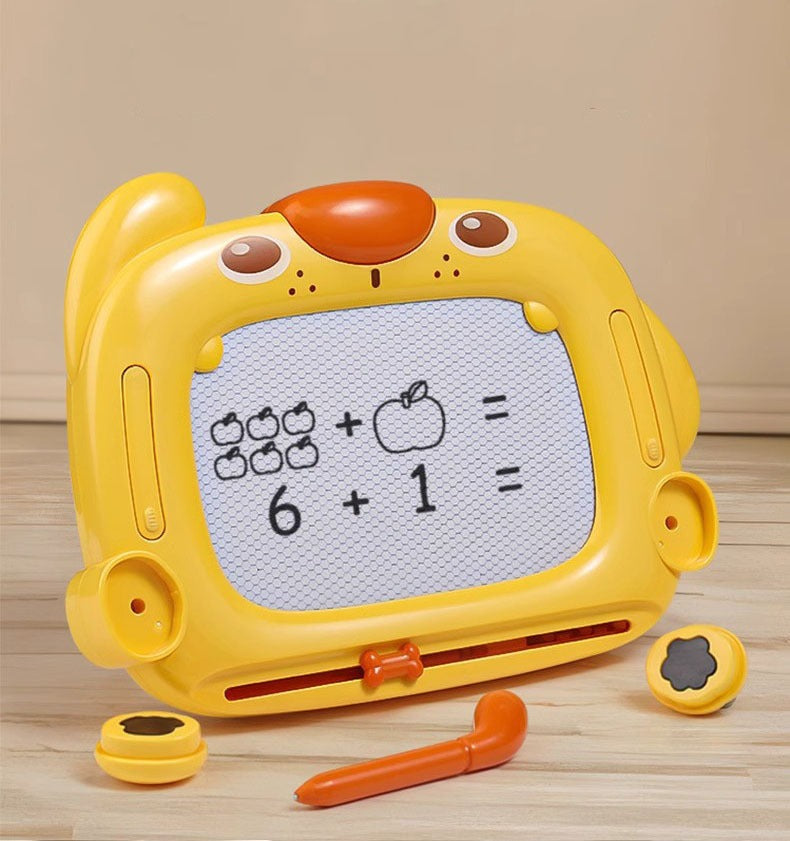 Puppy Drawing Slate and Magnetic Number Color Maze Game - 813