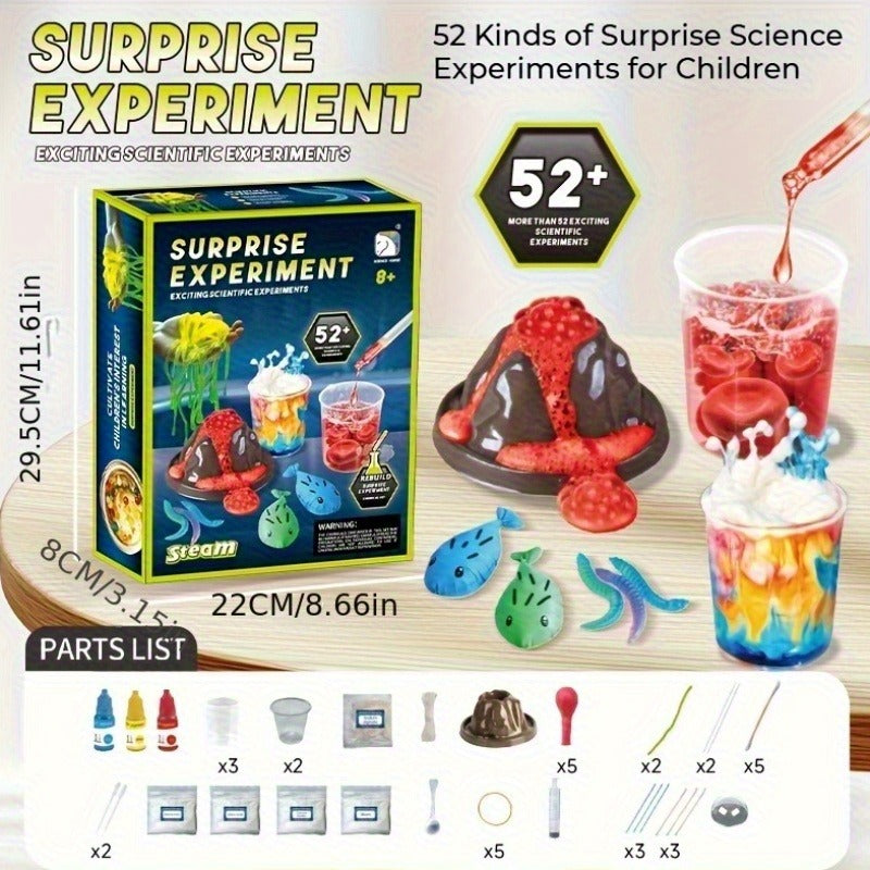 STEAM Surprise Scientific 52+ Experiment Kit - 776