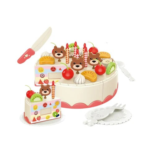 Pretend Play Bear Delicious Part Cake - 66A