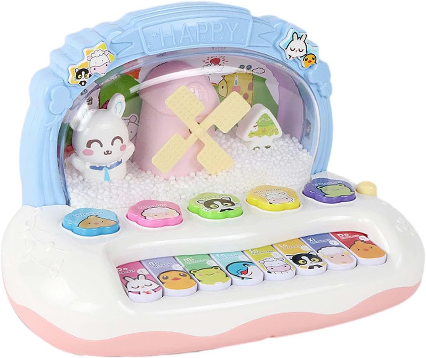 Kit de Piano de Animales de Nieve Brillante para Bebé - 349