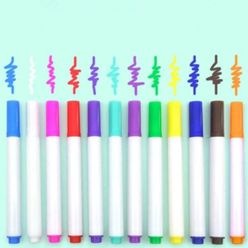 Children Magic Drawing Book (Water Chalk Reusable Drawing Board)