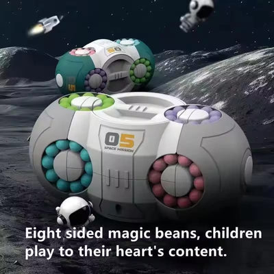 UFO Magic Bean 8 Sided Rotation Fidget Challenge Toy - 839