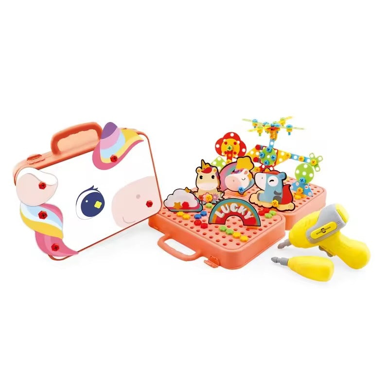 Perceuse électrique créative 3D licorne magique - 77A