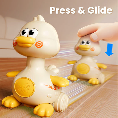Press to Go Duck Car Toys Set