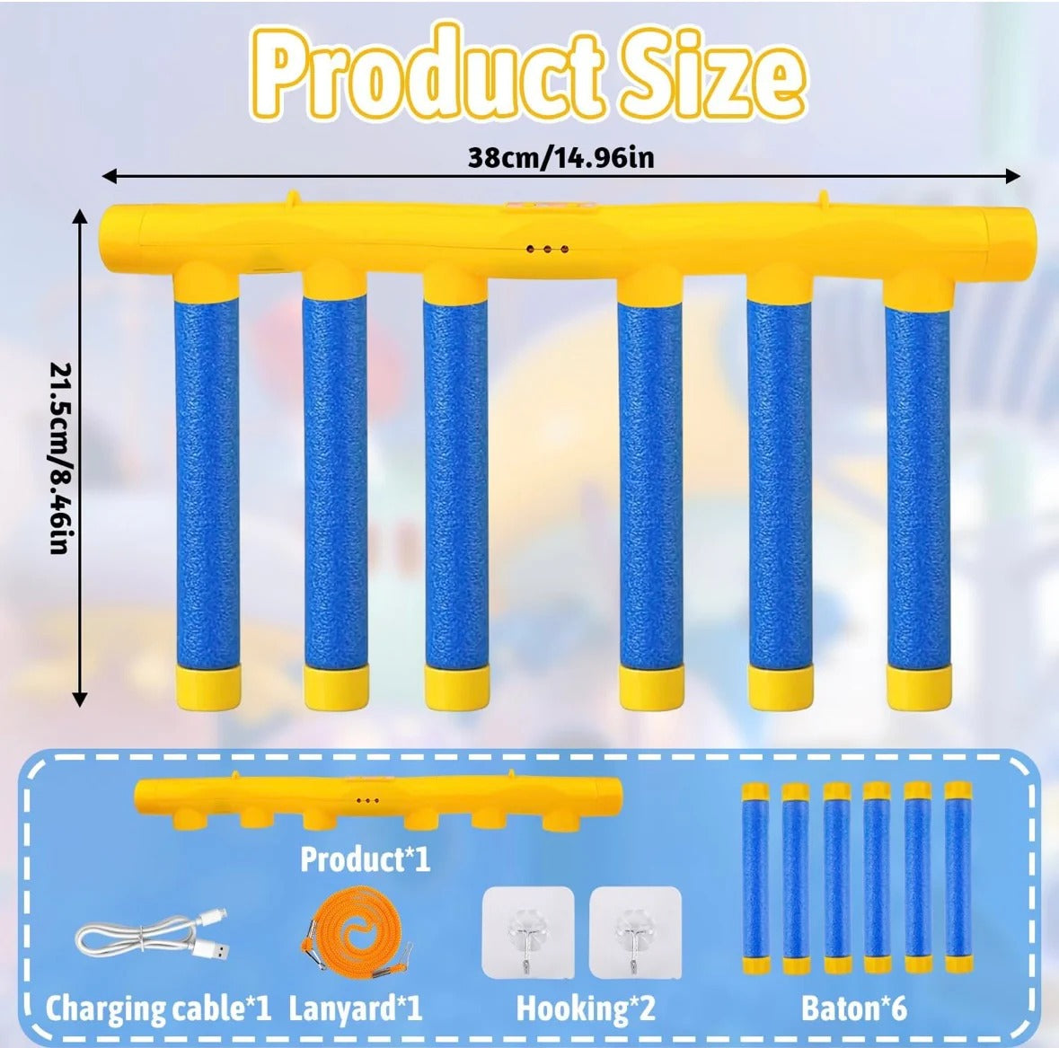 Remote Control Hand Speed Reflex Challenge Rechargeable Game - 103