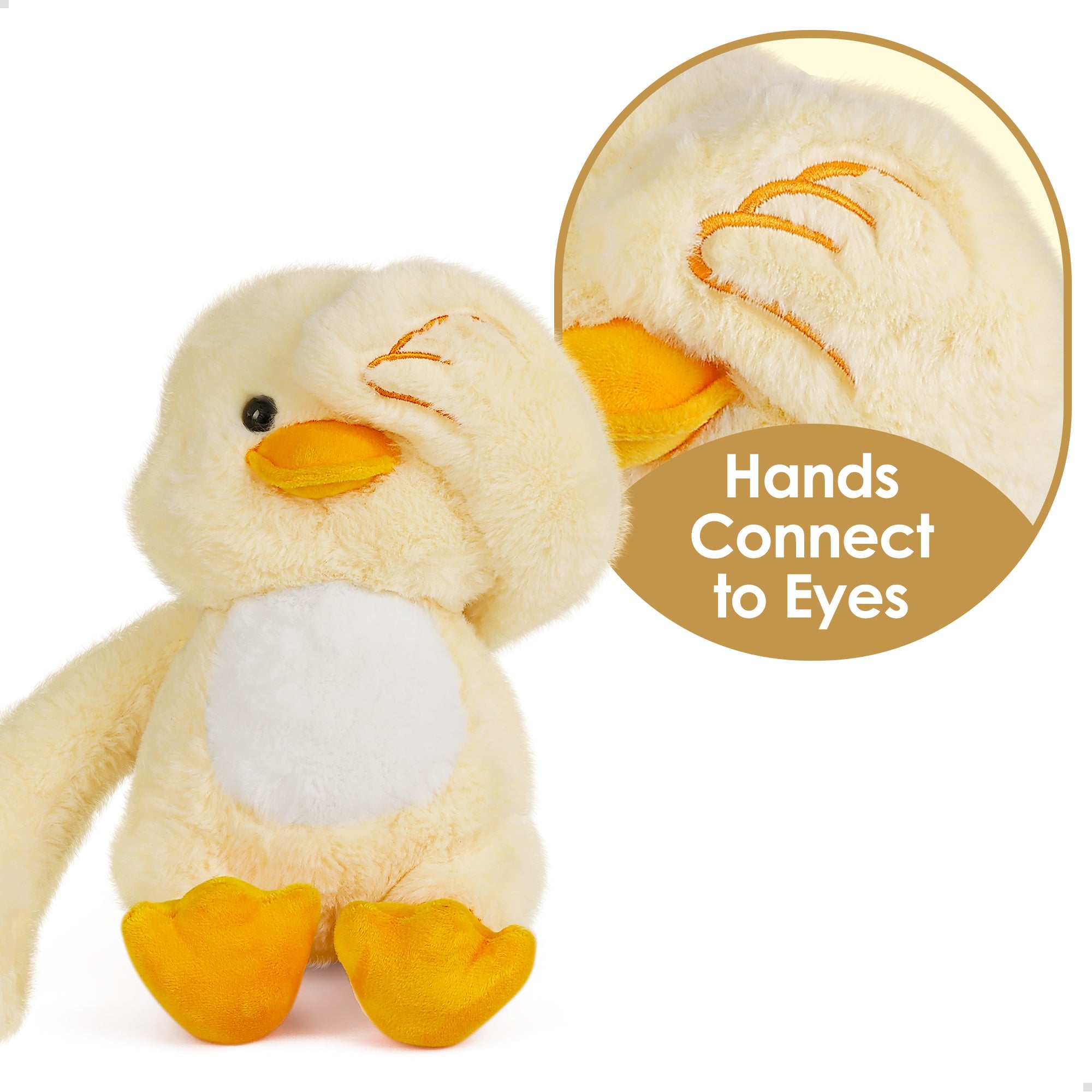Baby Plush Chick Toy, Hide and Seek Stuffed Animal, Easter Basket Gifts