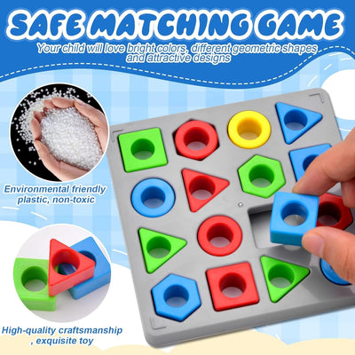 Juego de patrones de desafío de emparejamiento de formas multijugador - B31