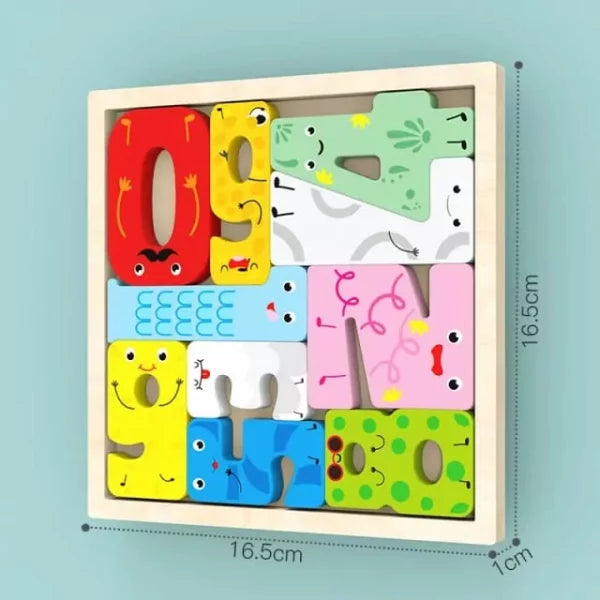 3D Assembling Puzzle Board Random Design - 215