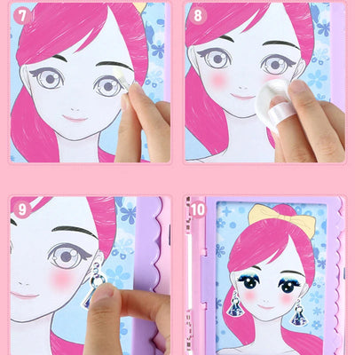 Kids Makeup Drawing Kit – Fantasy & Fun Face Painting Art Set