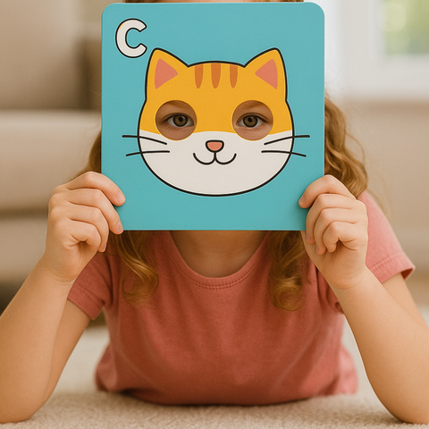 Animal Alphabet Flash Cards – Montessori Learning Letters & Educational Toy for Kids