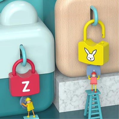 Onshine Serrures numériques et serrures alphabétiques - Jouets pour la motricité fine