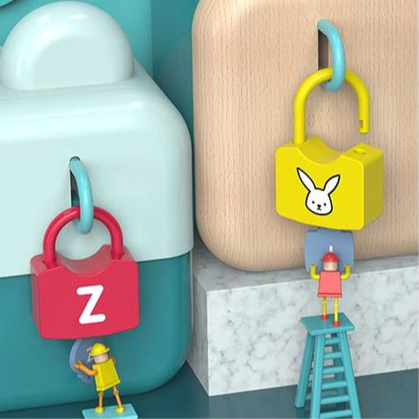 Onshine Serrures numériques et serrures alphabétiques - Jouets pour la motricité fine