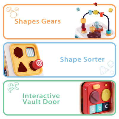 Fidtoy 6 in 1 Activity Cube for Babies and Toddlers