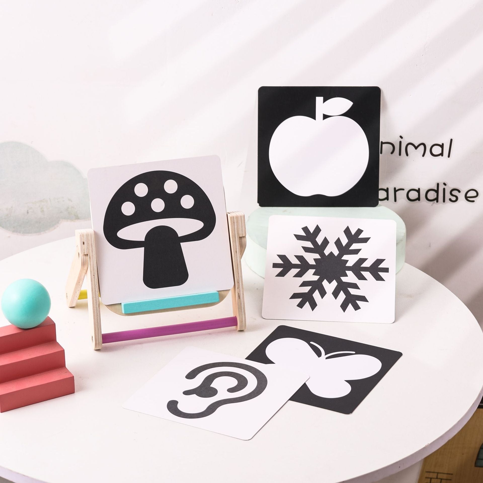 Montessori Visual Tracking Set for Babies - Development Kit