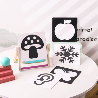 Set de seguimiento visual Montessori para bebés - Kit de desarrollo