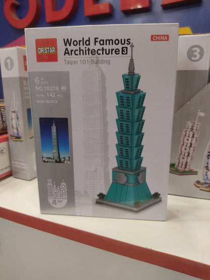 World Famous Architecture Building Blocks Model Set - 27A