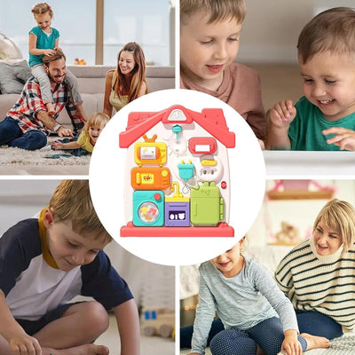 Multifunctional Early House Busy Learning Board - 516