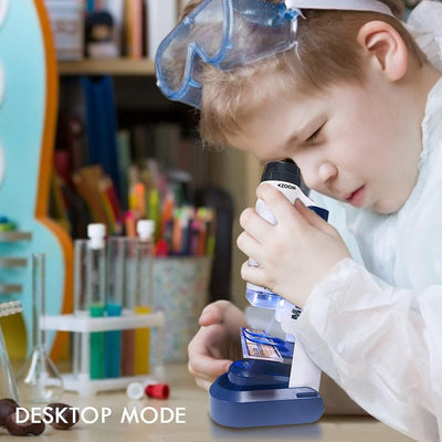 STEM Scientific Microscope Portable 120x Zoom Experiment Kit - 220