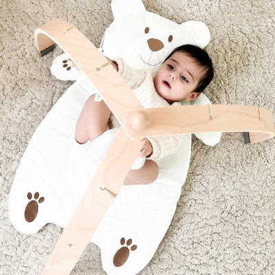 Portique d'éveil en bois Jouets Montessori