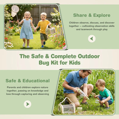 Wooden Bug Catcher Kit for Kids