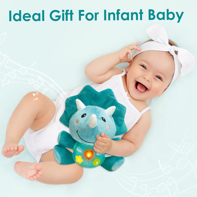 Fidtoy Stuffed Dinosaur Musical Toy for Babies