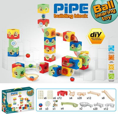 DIY Marble Ball Pipe Building Blocks - 098