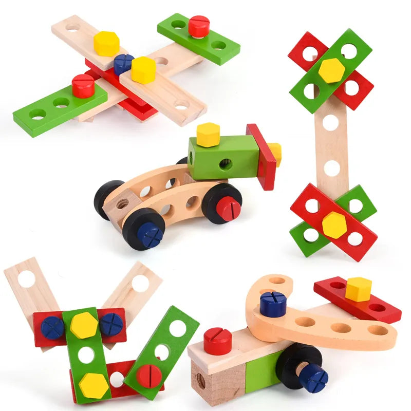 Wooden Toolbox Montessori Toy