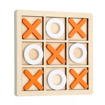 Wooden XOX Game Board