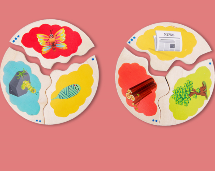 Wooden Evolution Puzzle-Mathematics toys