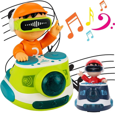 Fidtoy DJ Dancing Toy with Music Lights and Automatic Movement