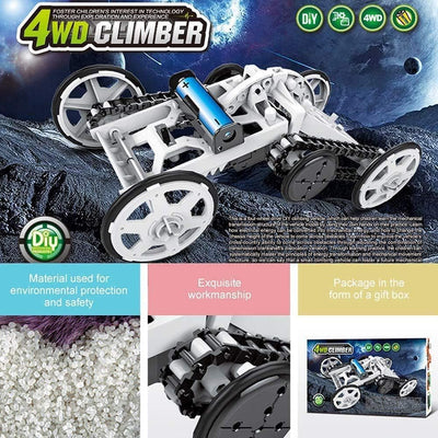Kit de montage DIY 4x4 grimpeur pour voiture tout-terrain avec circuit électrique - 005