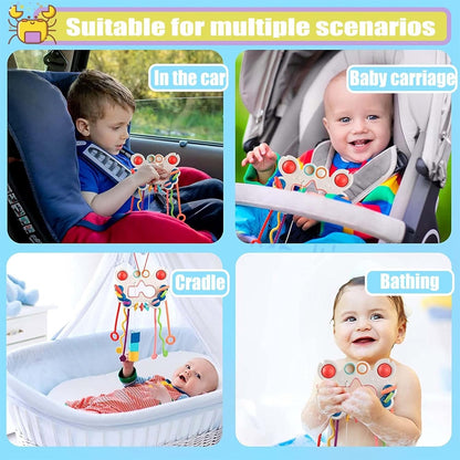 5 in 1 Pull String Motor Skills and Sensory Activity Toy - 861