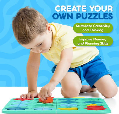 Logical Road Builder Orbit Maze Puzzle - 063