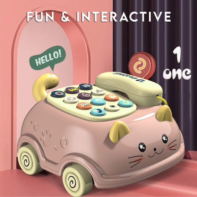 Fun Learning Activity Pull Phone Set for kids - 215