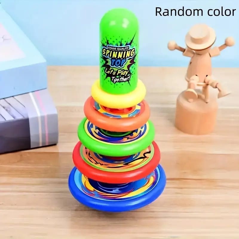 Spinning Top - Shoot Gyro Rotation Game - 5 Pieces