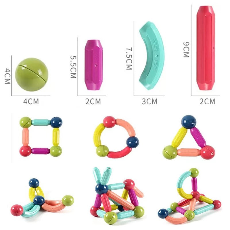 Pop Magnetic Construction Kit 25 Pieces - 525