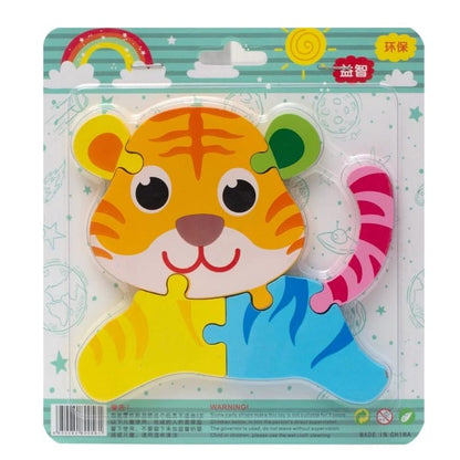 3D Cute Learning Animal Jigsaw Puzzle - Random Design