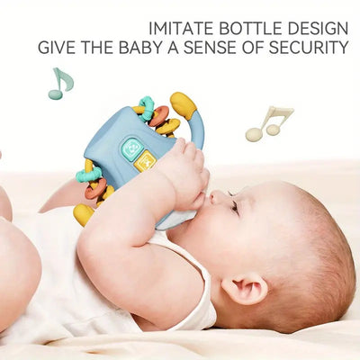 Bouteille de confort mignonne Lumière et musique Jouet sensoriel pour bébé - 802