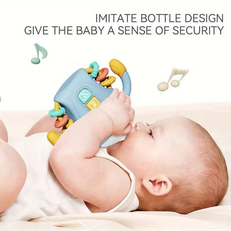 Bouteille de confort mignonne Lumière et musique Jouet sensoriel pour bébé - 802