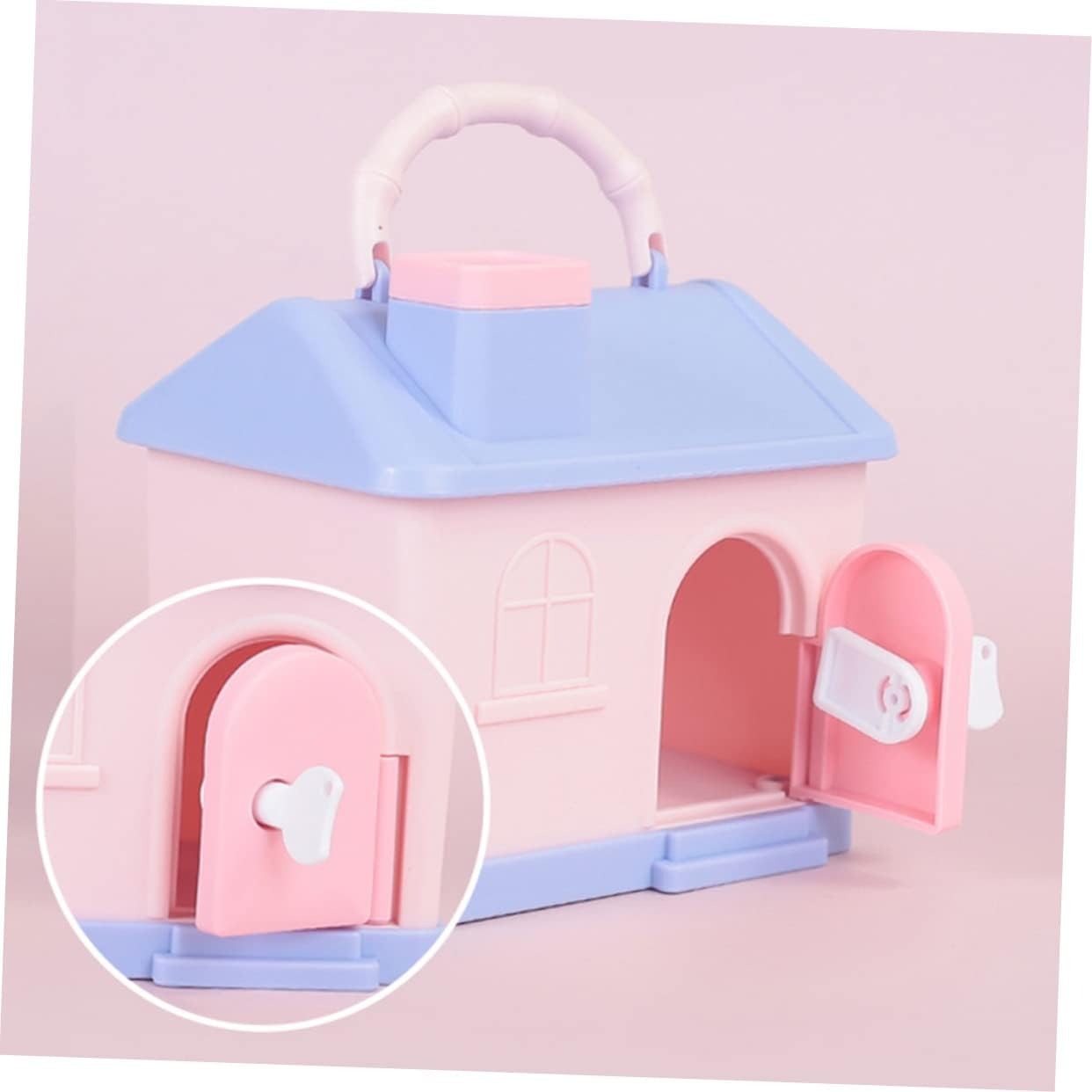Cartoon Money Saving Bank House - 268