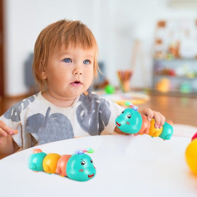 Magnetic Caterpillar with Light/Sound Toy Set - 777