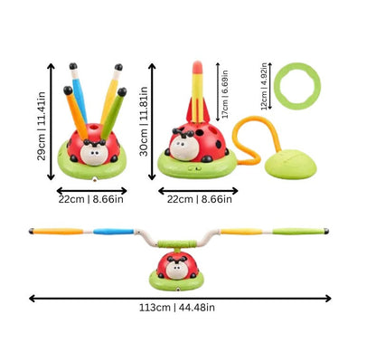 3-in-1 Interactive Bug Adventure Game