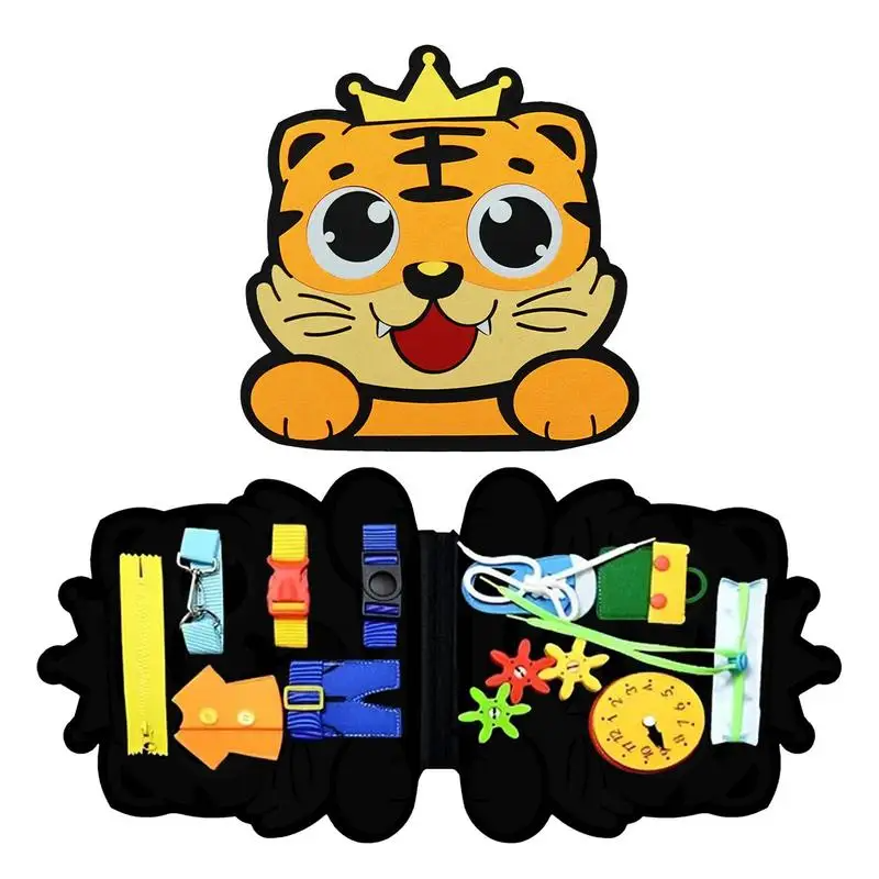 Sensory Safari™ Montessori Busy Board