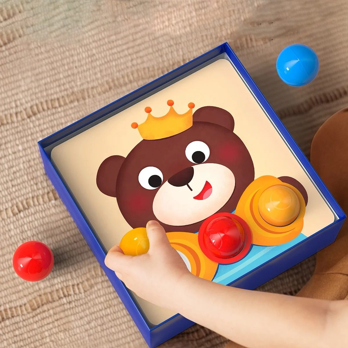 30 Themes Ball Color Matching Activity - Color Sorting Game with Large 4cm Safety Balls