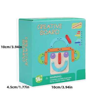 Wooden Hundred Change Collage ABCD