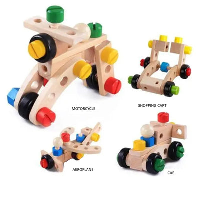 Juego de 31 tuercas y tornillos