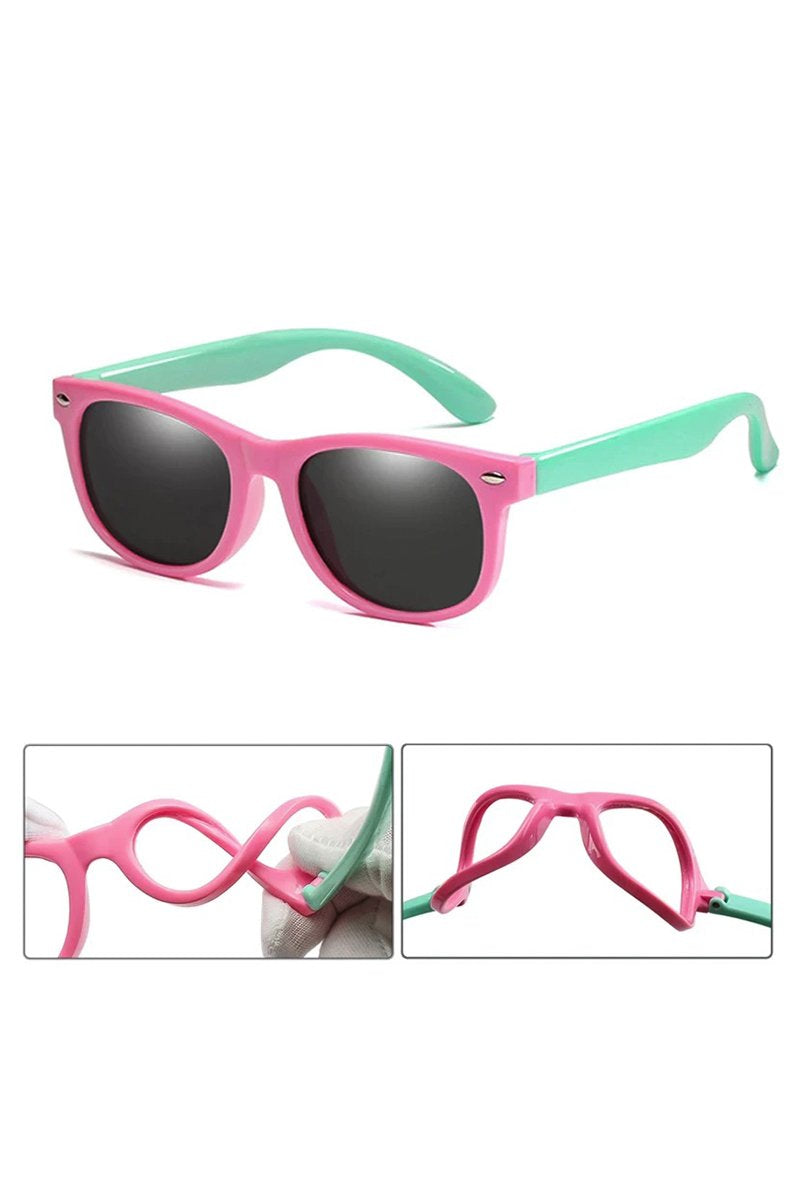 SUN SAFE: ﻿The Polarized and Flexible Kids Sunglasses
